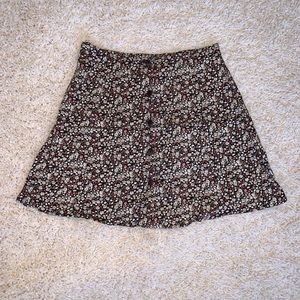 90’s Button front skirt